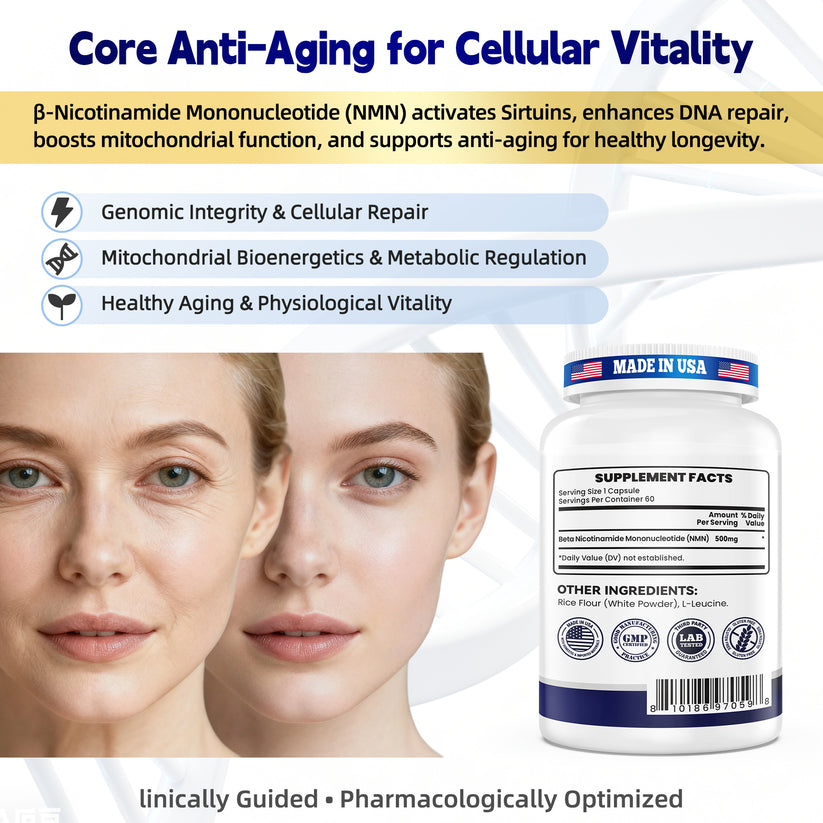 I Love Health NMN 500mg Supplement Facts